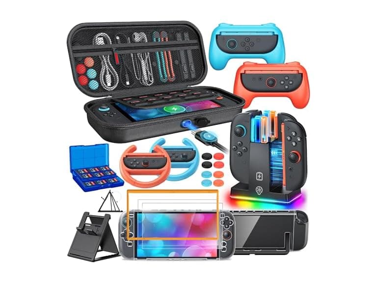 FYOUNG Switch 2 Case Bundle w/ Charger - Image 1