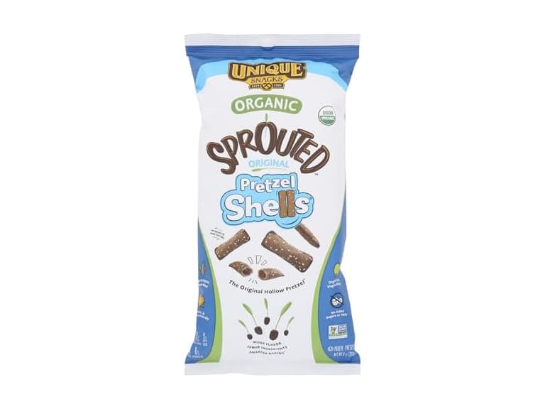 Unique Shell Sprouted Whole Wheat Pretzels, 8 oz - Image 1