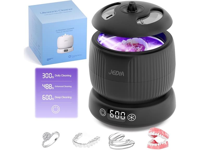 Ultrasonic Retainer Cleaner 45kHz 4-Mode - Image 1