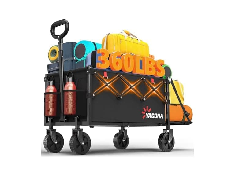 360LBS Heavy-Duty Foldable Wagon - Image 1