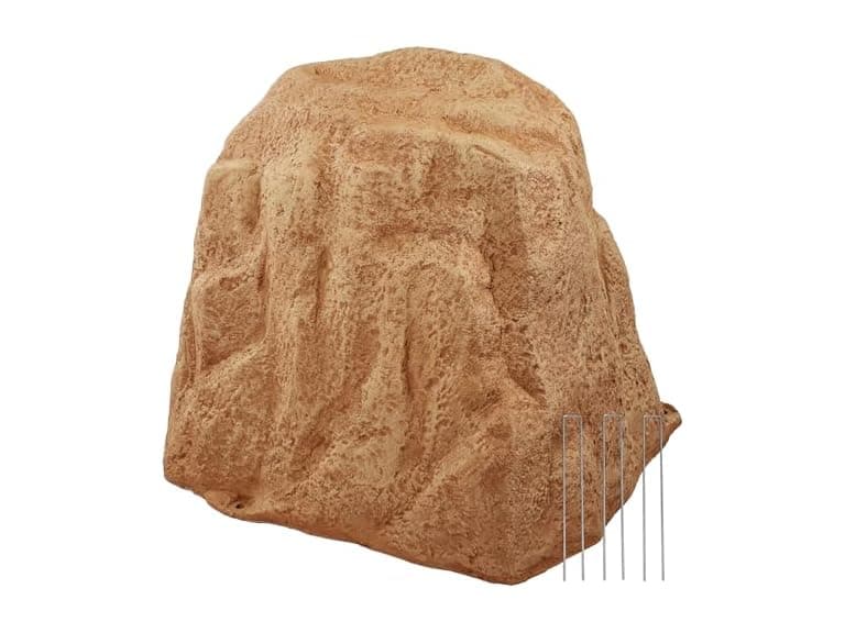 Sunnydaze 21.5” H Large Faux Landscape Rock Cover - Image 1