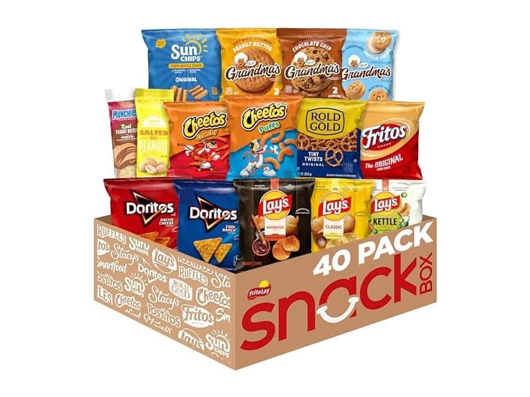 40Pk Frito-Lay Ultimate Classic Snacks Package - Image 1