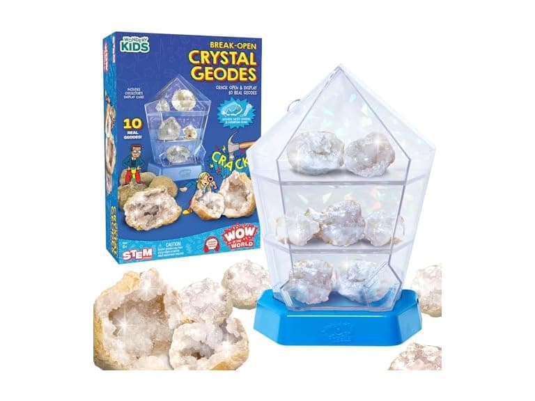 10 Real Break-Open Crystal Geodes - Image 1