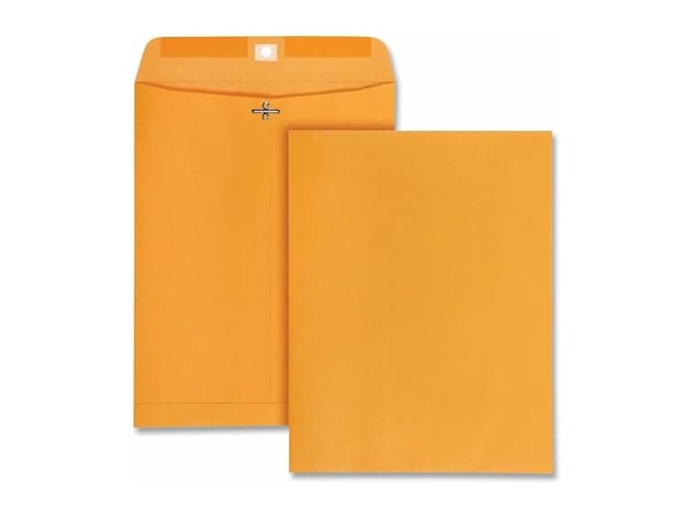 Universal Kraft Clasp Envelope, 10" x 13", Pack of 250 - Image 1