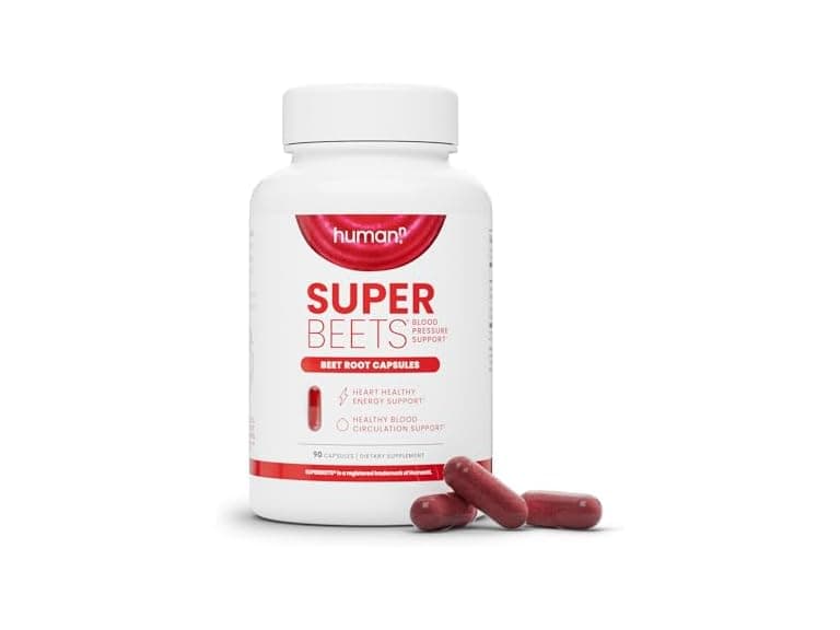 humanN SuperBeets Beet Root Capsules 1000mg - Image 1