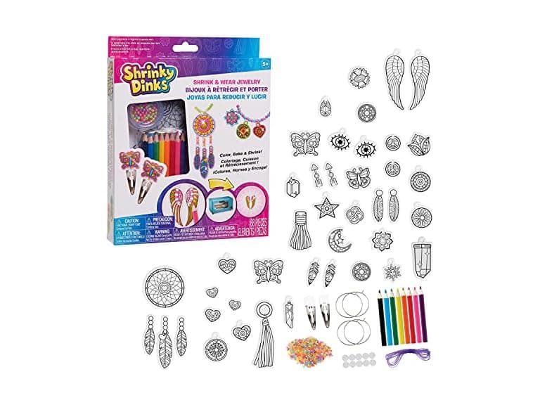 Just Play Shrinky Dinks 68-piece Jewelry Kit - Image 1