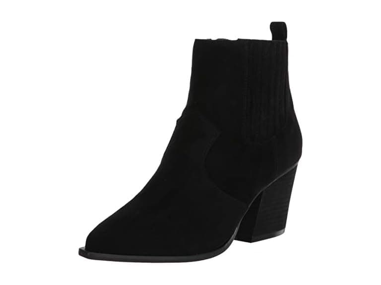 The Drop Women's Sia Pointed Toe Western Ankle Boot - Image 1