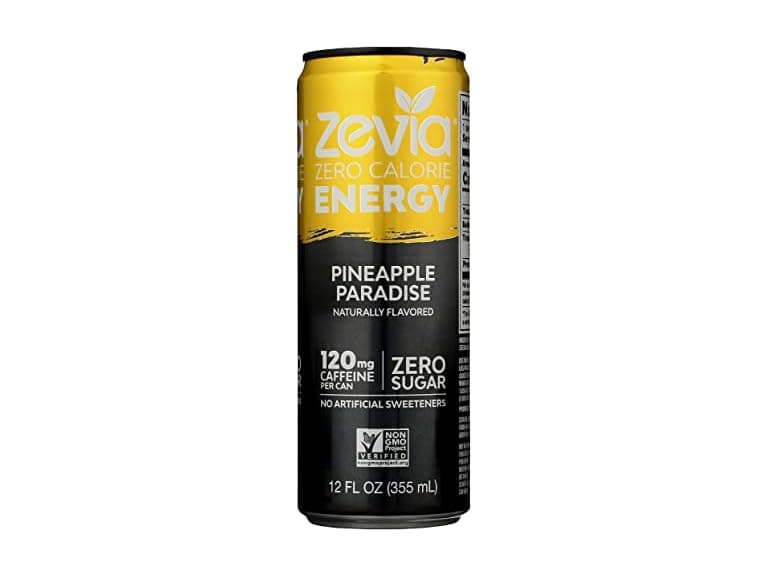 Zevia Energy Pineapple 12oz (12pk) - Image 1