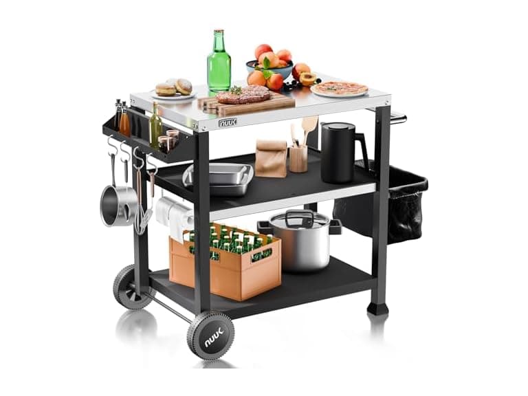 NUUK 32" 3-Tier Outdoor Prep Station - Image 1