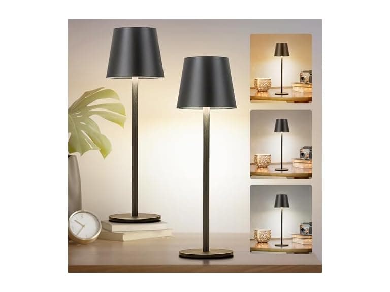 2-Pack Rgb Cordless Table Lamp,Rgb 8 - Image 1