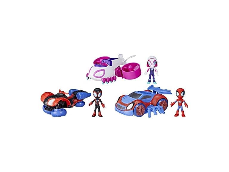Team Spidey Change ‘N Go Riders Playset - Image 1