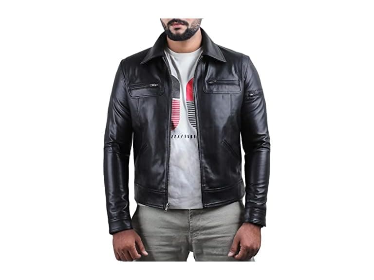 Laverapelle Men (XL) Aviator Jacket - Image 1