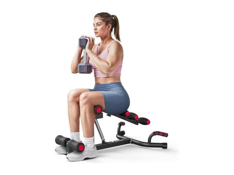 Black/Red Deep Squat Machine - Image 1
