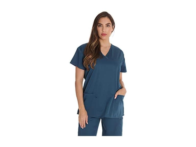 Just Love Women (M) Stretch Tops Carribean Blue - Image 1