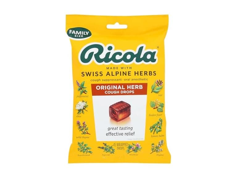 Ricola Original Herb Cough Drops, 45 Count - Image 1