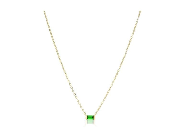 Amazon Essentials Baguette Necklace - Image 1