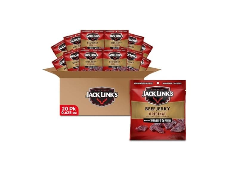 20PK Jack Link's Beef Jerky Multipack - Original - Image 1