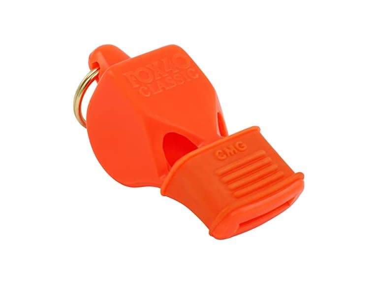 Fox 40 CMG Whistle with Cushioned Mouth Orange - Image 1