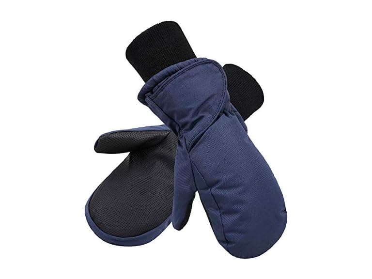 SimpliKids Boys' (2-3Y) Snow Mittens Navy - Image 1