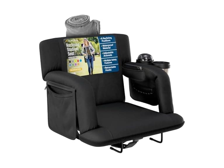 Alpcour Reclining Stadium Seat w/ Back Support - Image 1