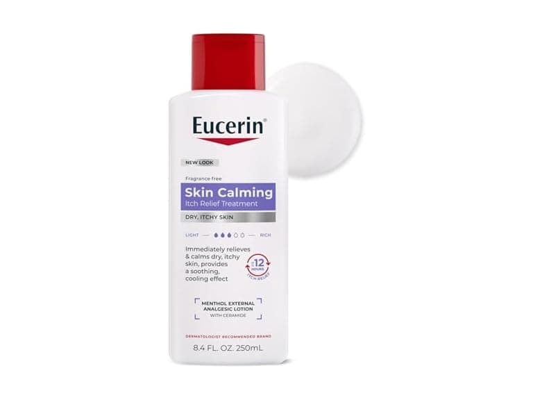 Eucerin Skin Calming Itch Relief Lotion 8.4oz - Image 1