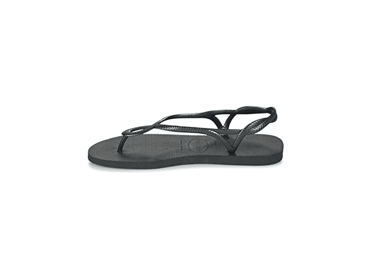 Havaianas Women's Flip Flop Sandals, Black, 9-10 - Image 1