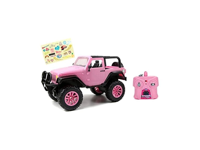 Jada Girlmazing 1:16 Jeep Wrangler RC Radio Control Car - Image 1