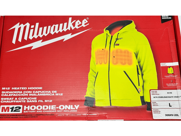 Milwaukee 306HV-20L M12Heated Hoodie Large - Image 1