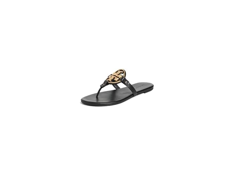 Tory Burch Metal Miller Soft Sandals - Image 1
