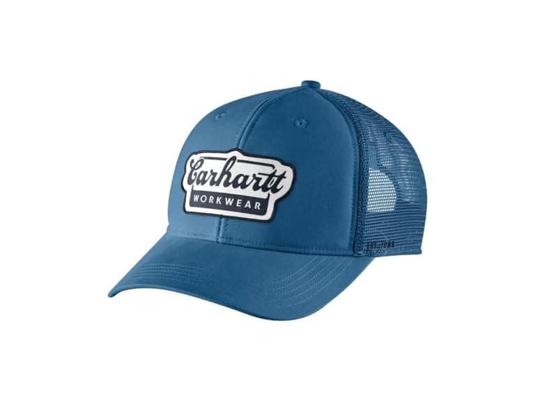 Carhartt Men Rugged Flex Twill Mesh-Back Patch Cap - Image 1