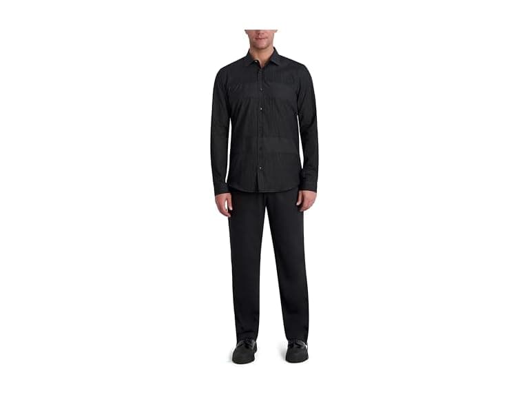 Karl Lagerfeld Men Panel Long Sleeve Top (L) - Image 1