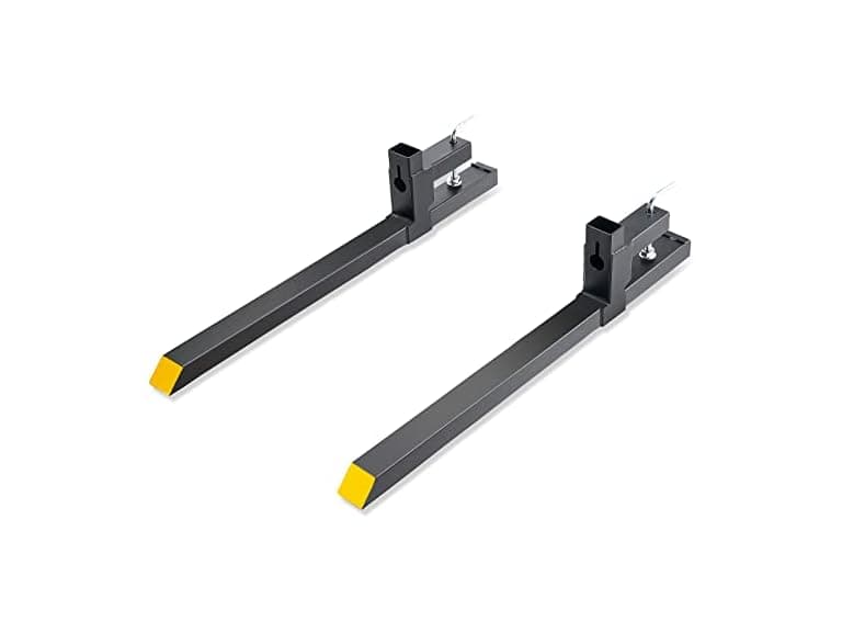 Pallet Forks, 2000 lbs Capacity Clamp on Pallet - Image 1