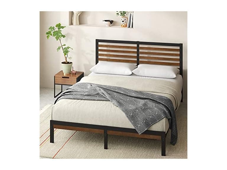 Zinus Kai Bamboo Platform Bed King - Image 1