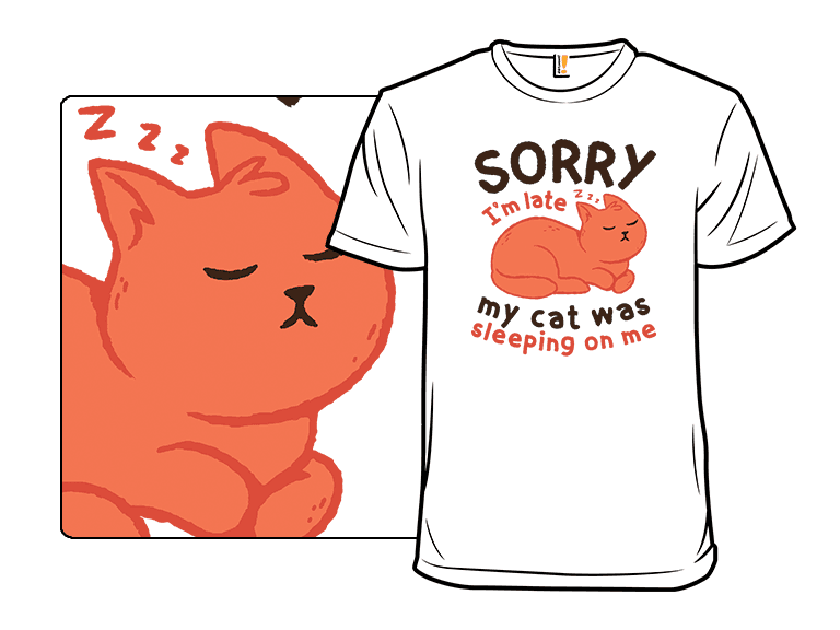 My Cat Was Sleeping On Me - Image 1