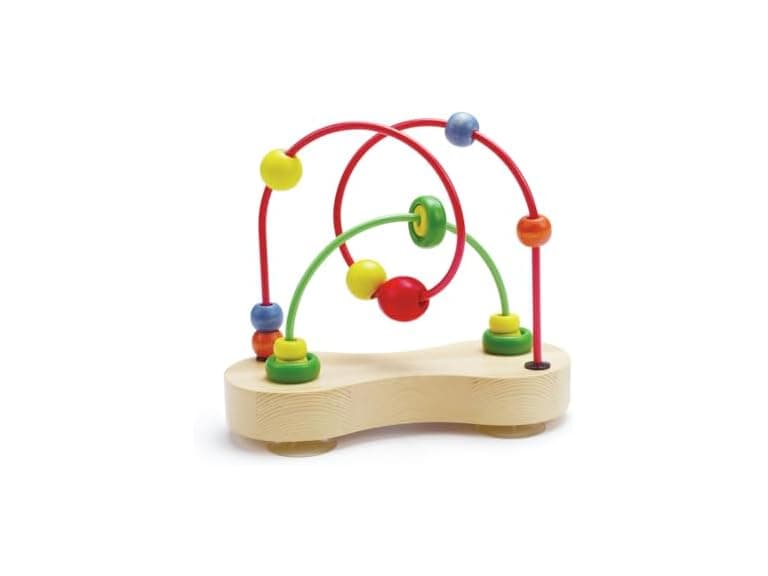Hape Double Bubble Wooden Bead Maze - Image 1