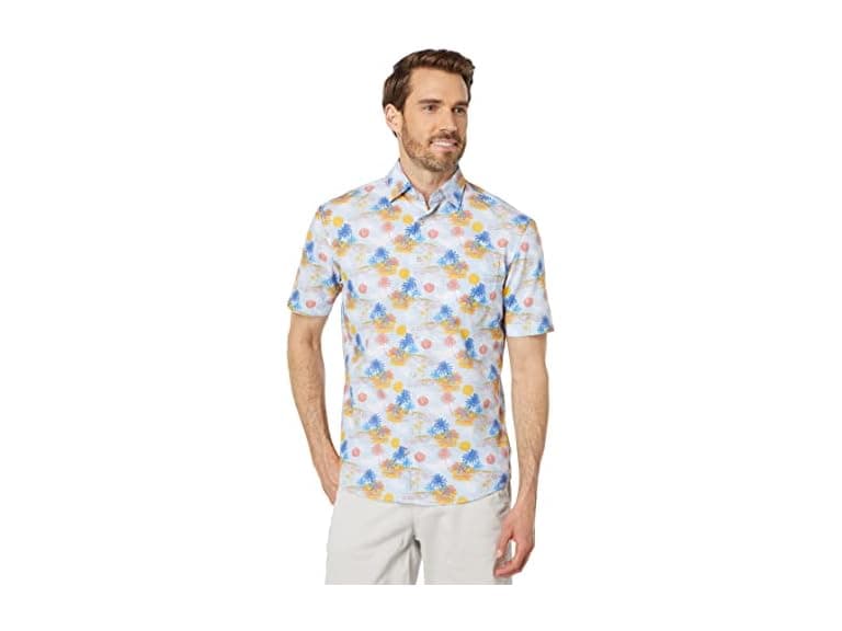 Johnnie-O Men (L) Franklin Hangin' Out Up Shirt - Image 1