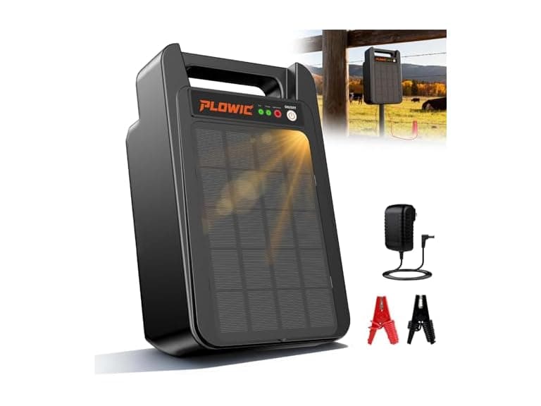 PLOWIC Solar Electric Fence Charger - Image 1
