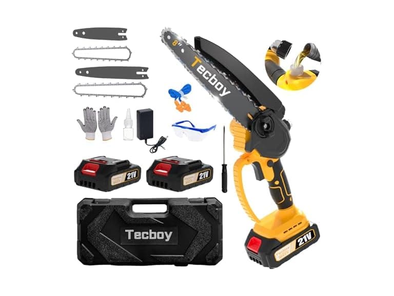 Tecboy Mini Electric Chainsaw Cordless - Image 1