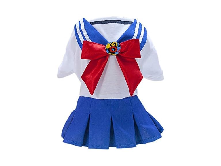 Tangpan Bow-Knot Student Cosplay Pet Costume XL - Image 1