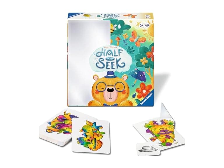 Ravensburger Half & Seek Fun Mirror Search Game - Image 1