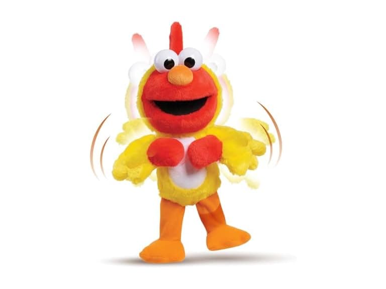 Sesame Street Chicken Dance Elmo Feature 13 Inch Plush - Image 1