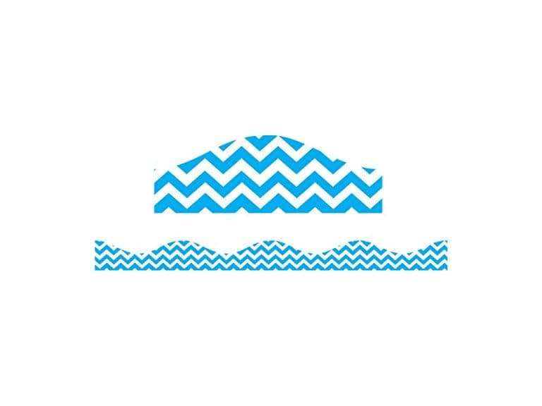 ASHLEY PRODUCTIONS Chevron Border Scallop, 12' - Image 1