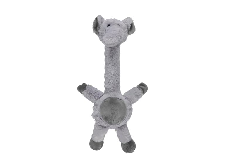 Cudlie Plush Dog Toy w/ Belly Squeaker- Elephant - Image 1