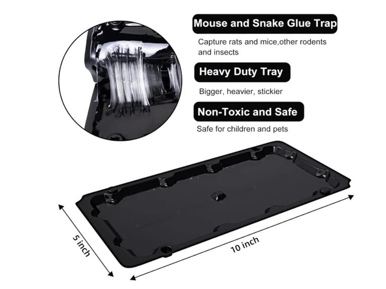 Hakol 10PK Large Glue Traps Rats, Mice, Snakes & Crawling Insects - Image 1