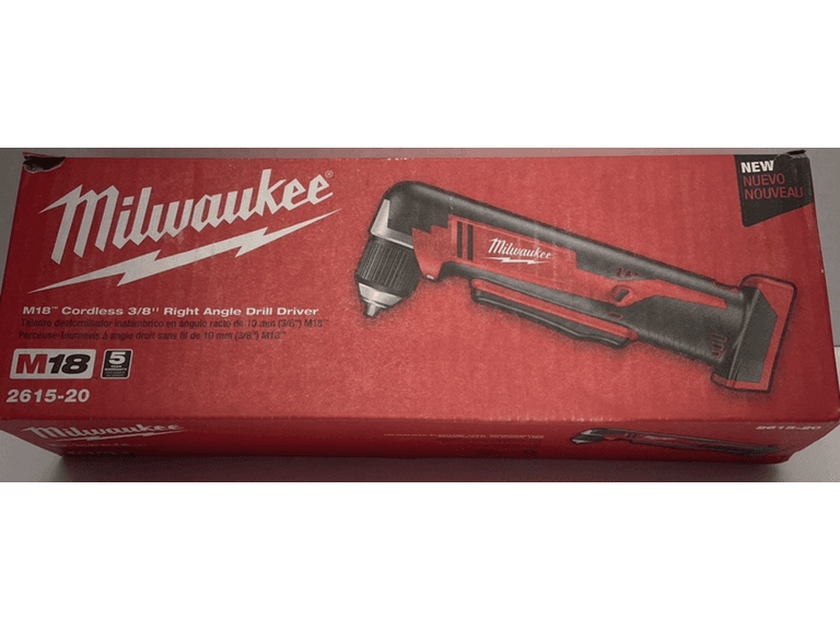 Milwaukee 2615-20 M18 18V 3/8 in Right-Angle Drill - Image 1