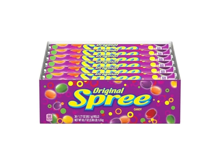 36PK Wonka Spree Original Hard Candy, 1.77 Oz. - Image 1