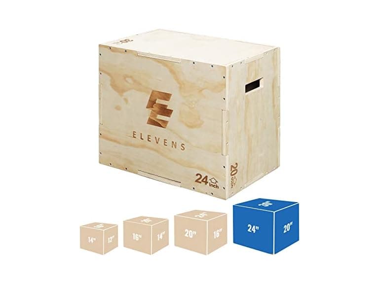 Elevens 3 in 1 Wooden Plyo Box (30"x20"x24") - Image 1