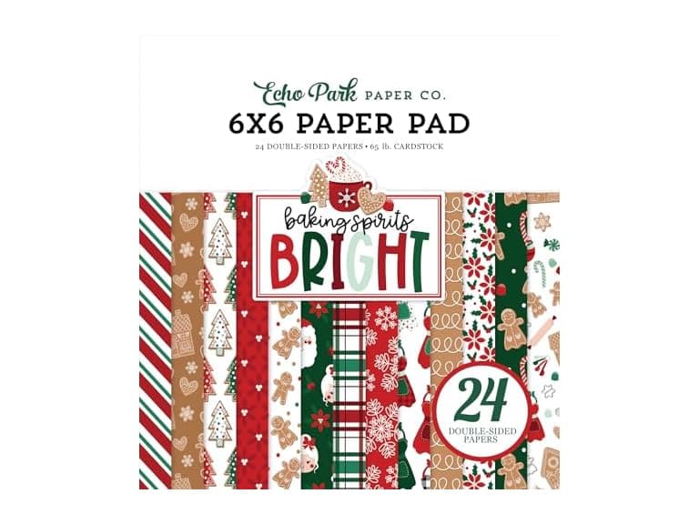 Baking Spirits Bright 6x6 Paper Pad - Image 1