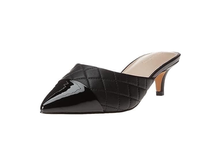 The Drop Women's Paulina Pointed Toe Two-tone Mule - Image 1