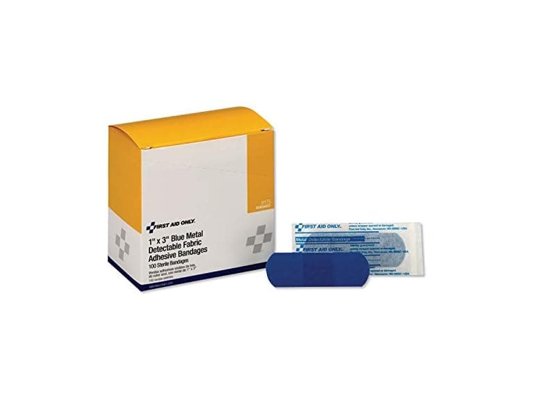 First Aid Only Metal Detectable Bandages 12bx - Image 1